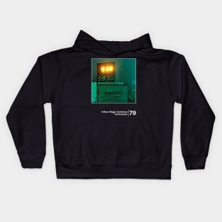 Yellow Magic Orchestra - Technopolis / Minimal Style Graphic Artwork Design Kids Hoodie